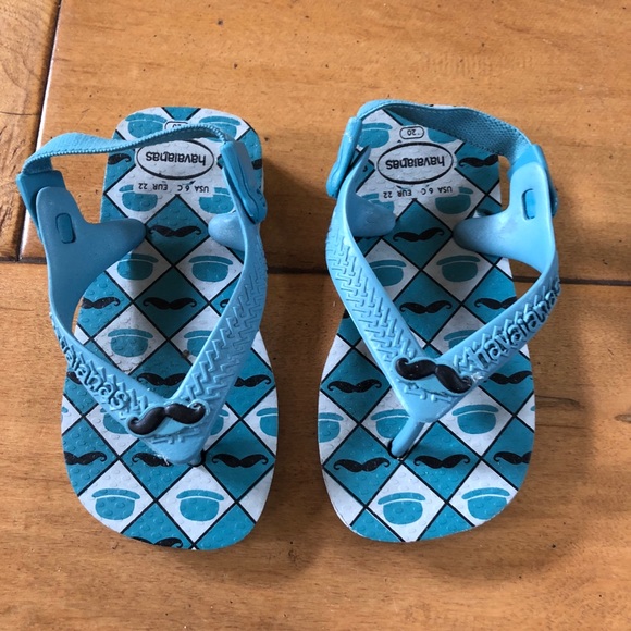 Baby Havaianas flip flops Size 6C (12-18 mos) - Picture 4 of 6